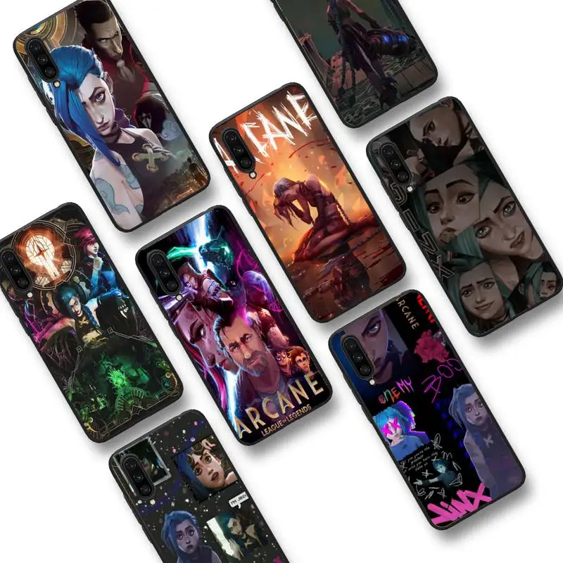 

Anime Arcane Jinx Vi Phone Case For Xiaomi mi9 mi8 F1 9SE 10lite note10lite Mi8lite Coque for xiaomi mi5x