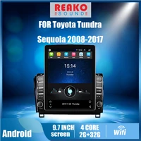 4g android autoradio for toyota tundra sequoia 2008 2017 2 din 9 7 tesla screen car multimedia player gps navigator stereo