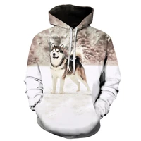new mens hoodie siberian husky 3d printed fun orangutan sweatshirt fitness slim sudaderas hombre casual street unisex top