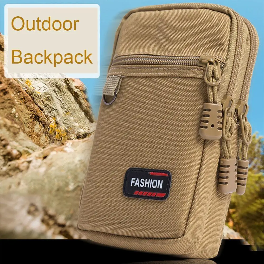 

Waist Bag Purse Single/double Layer Outdoor Military Waist Fanny Pack Men Phone Pouch Camping Hunting Tactical Bag Nylon Outdoor