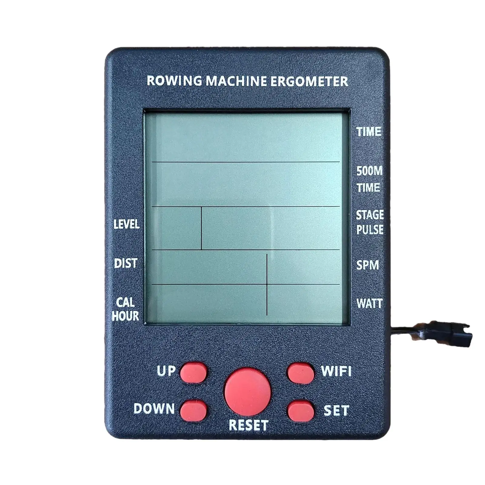 

LCD Water Resistance Rowing Machine Counter Speedometer Replacement Part