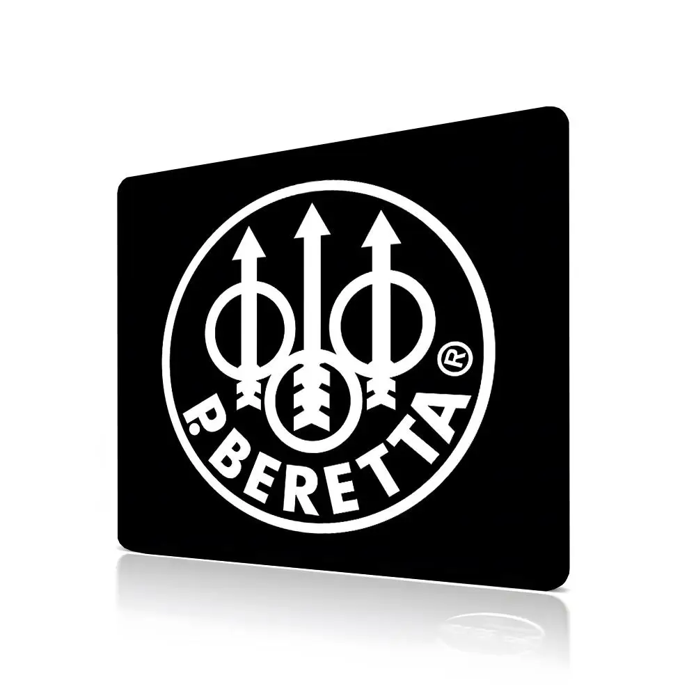 Gun Beretta Большой резиновый коврик для мыши
