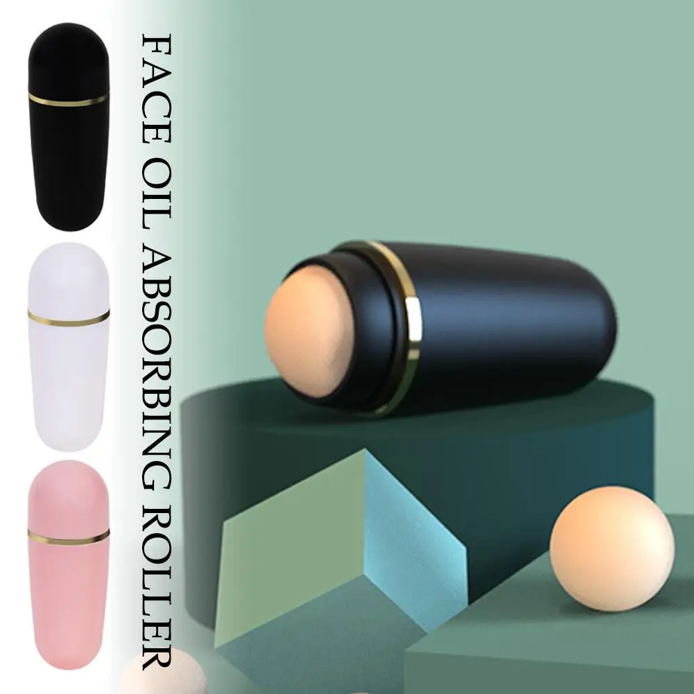 

Face Oil Absorbing Roller Volcanic Roller Oil Control Skin Oil Stick Stone Face Rolling Rolling Care Tool Ball T-zone Remov H1F7