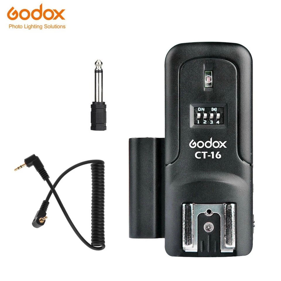 

CT-16 16 Channels Wireless Flash Receiver for Studio Flash (Without Transmitter)