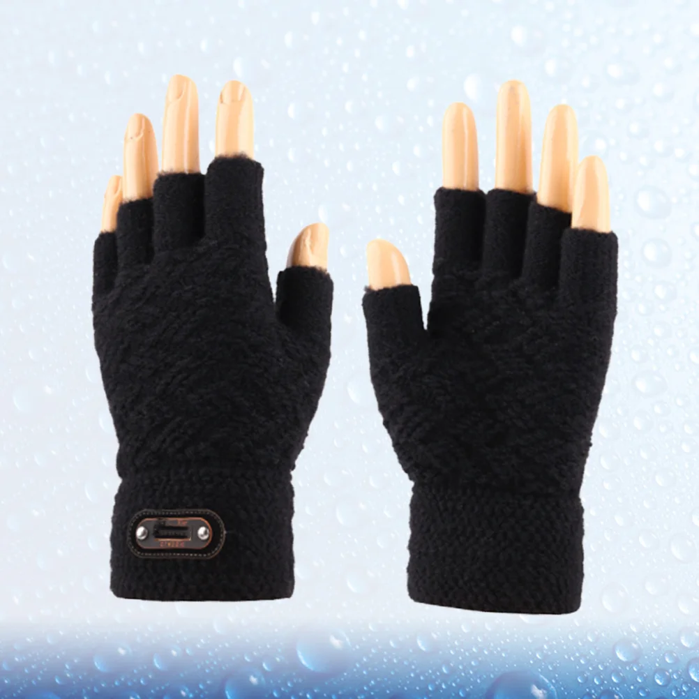 

Winter Accessories Windproof Gloves Hand Warmers Touch Screen Knitted Men's Miss