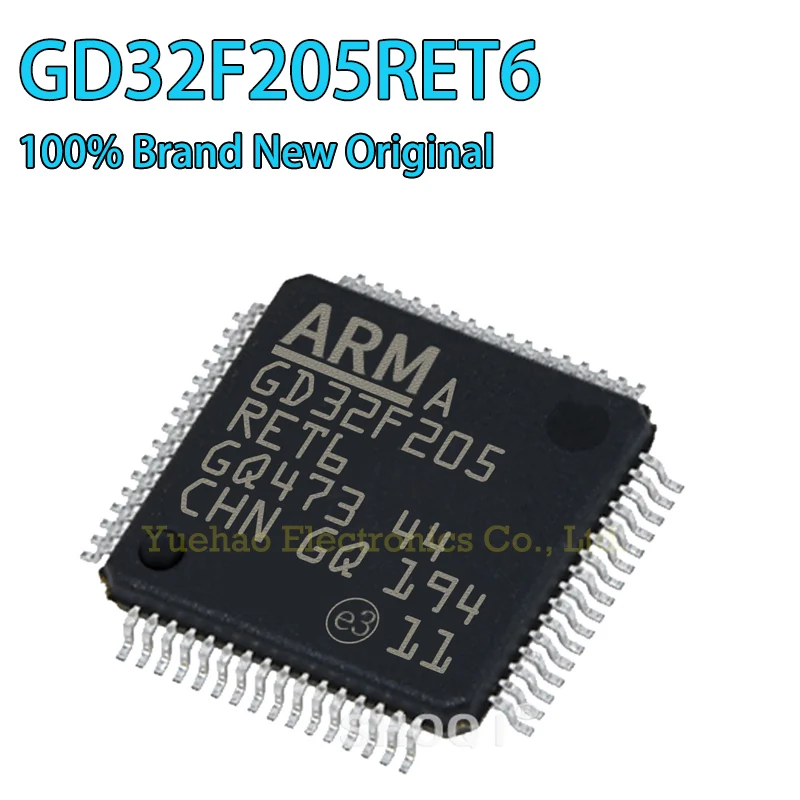 

GD32F205RET6 GD32F205RE GD32F205 GD32F GD32 GD IC MCU LQFP-64