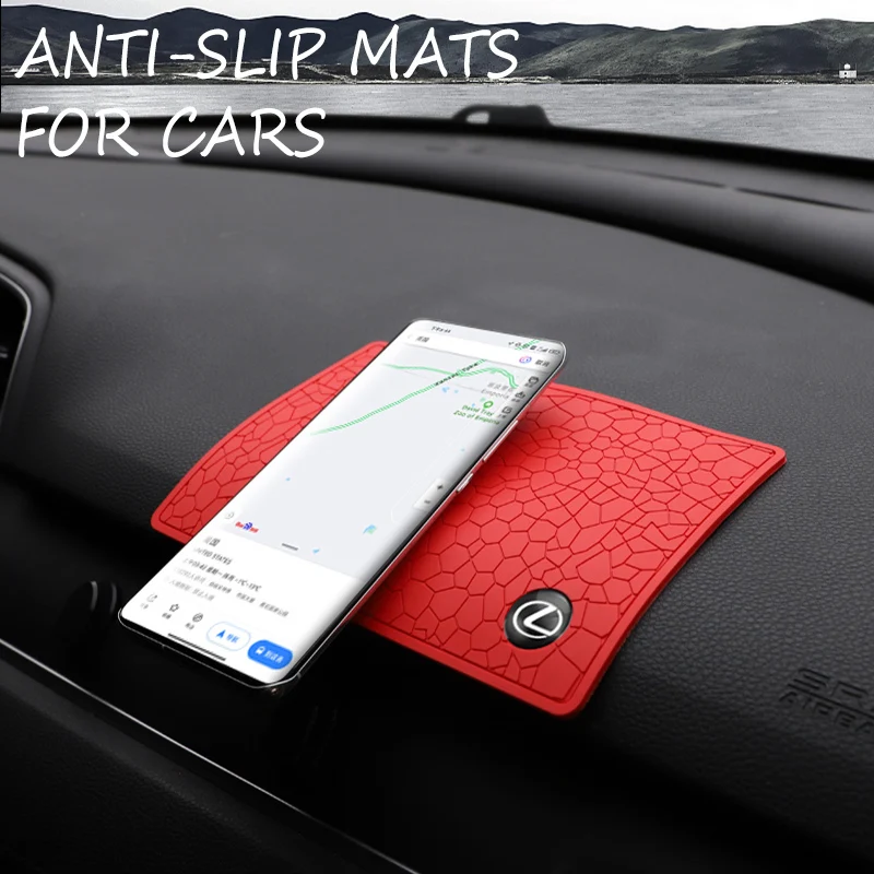Противоскользящий коврик для телефона GPS ключ Mp3 Автомобильный Липкий аксессуары