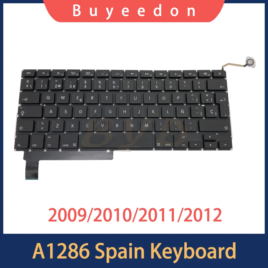 

Клавиатура a1286 для MacBook Pro, 15 дюймов, испанская Раскладка