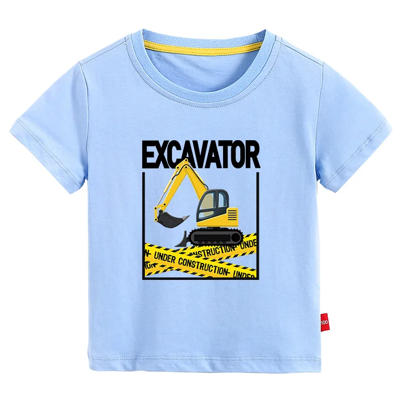 

Children's Clothing Boys Short Sleeve T-shirt Kids Tops CartoonCotton Baby Comfort Tee Clothes TZ206
