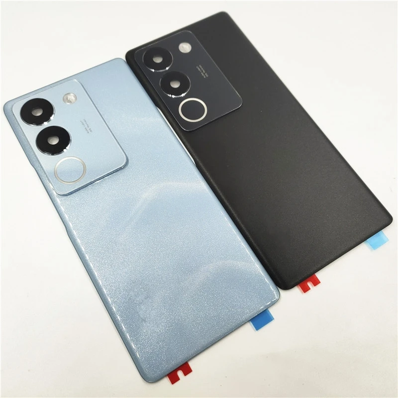Фото Задняя крышка аккумулятора для телефона vivo V29, сменный чехол V29 Pro с объективом камеры №1