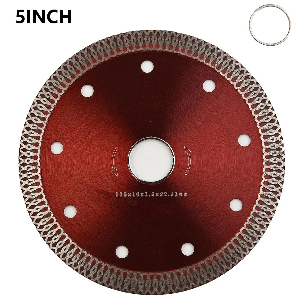 

4/4.5/5inch Diamond Cutting Disc Tile Ceramic Marble Dry Wet Cutting Grinding Circular Saw Blade Power Rotory Tool Accessories