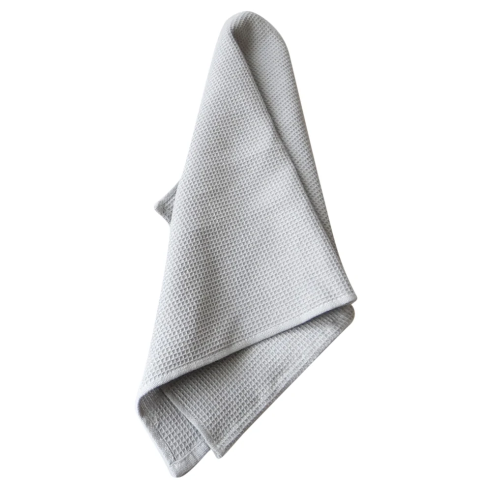 

42x63cm Dish Cleaning Drying Napkins Soft Absorbent Cotton Table Hand Washing Kitchen Use Tea Towel Wipes Waffle Pattern