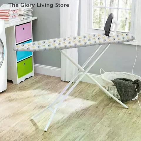 Термостойкий чехол для гладильной доски с цветочным принтом