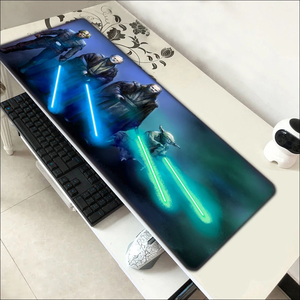 Большой игровой коврик для клавиатуры и мыши SOVAWIN 90x40 см компьютерный геймерский