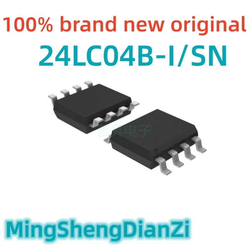 1 шт. новый оригинальный 24LC04B-I/SN 24LC04BI 24LC04 патч SOP8 микросхема памяти
