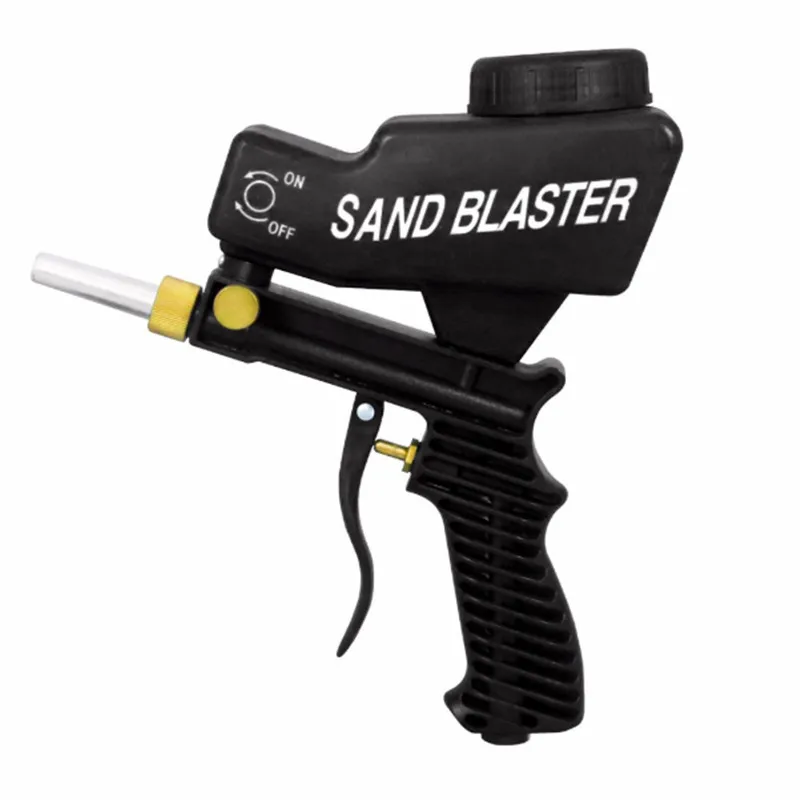 

Adjustable Sandblasting Gun 90psi Portable Sand Blaster Sand Blasting Machine Gravity Small Handheld Pneumatic Blasting Gun Set