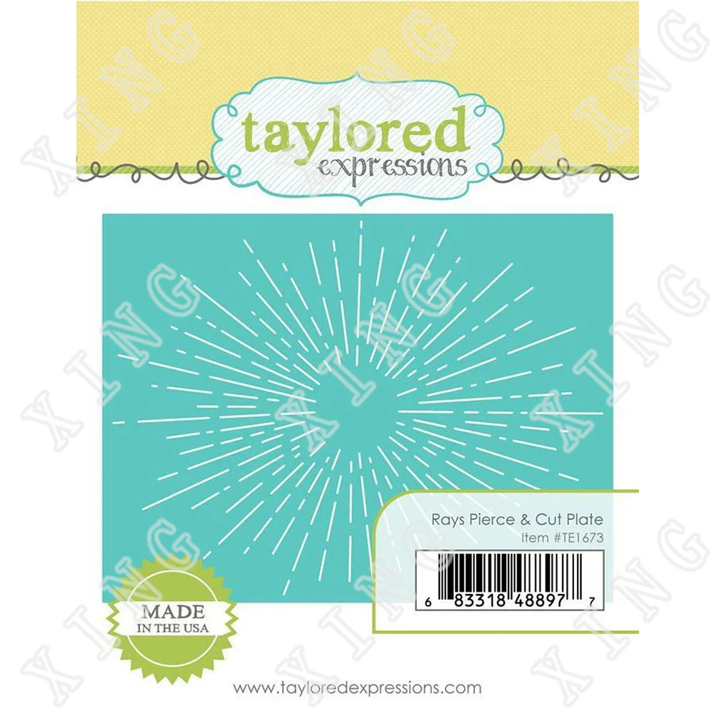 

2022 Celebrate Rays Pierce Cutting Dies Plate Diy Craft Paper Scrapbooking Greeting Card Album Diary Decoration Embossing Molds