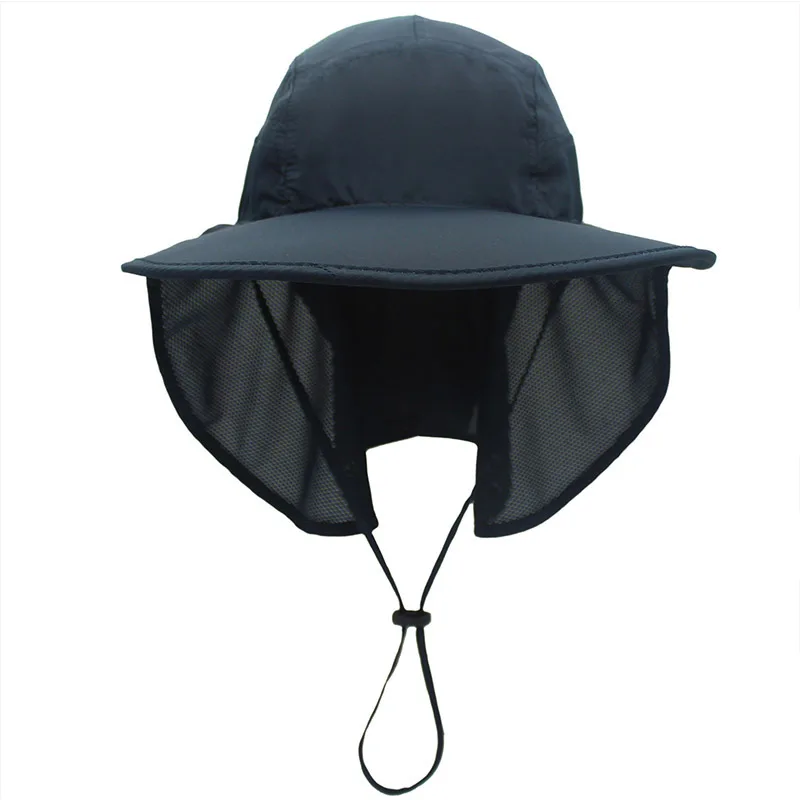 

Summer Sun Hat Men Women Multi-Functional UV Wide-Brimmed Fisherman Hat Women Neck Protection Riding Hunting Hat Straw Sun Hat