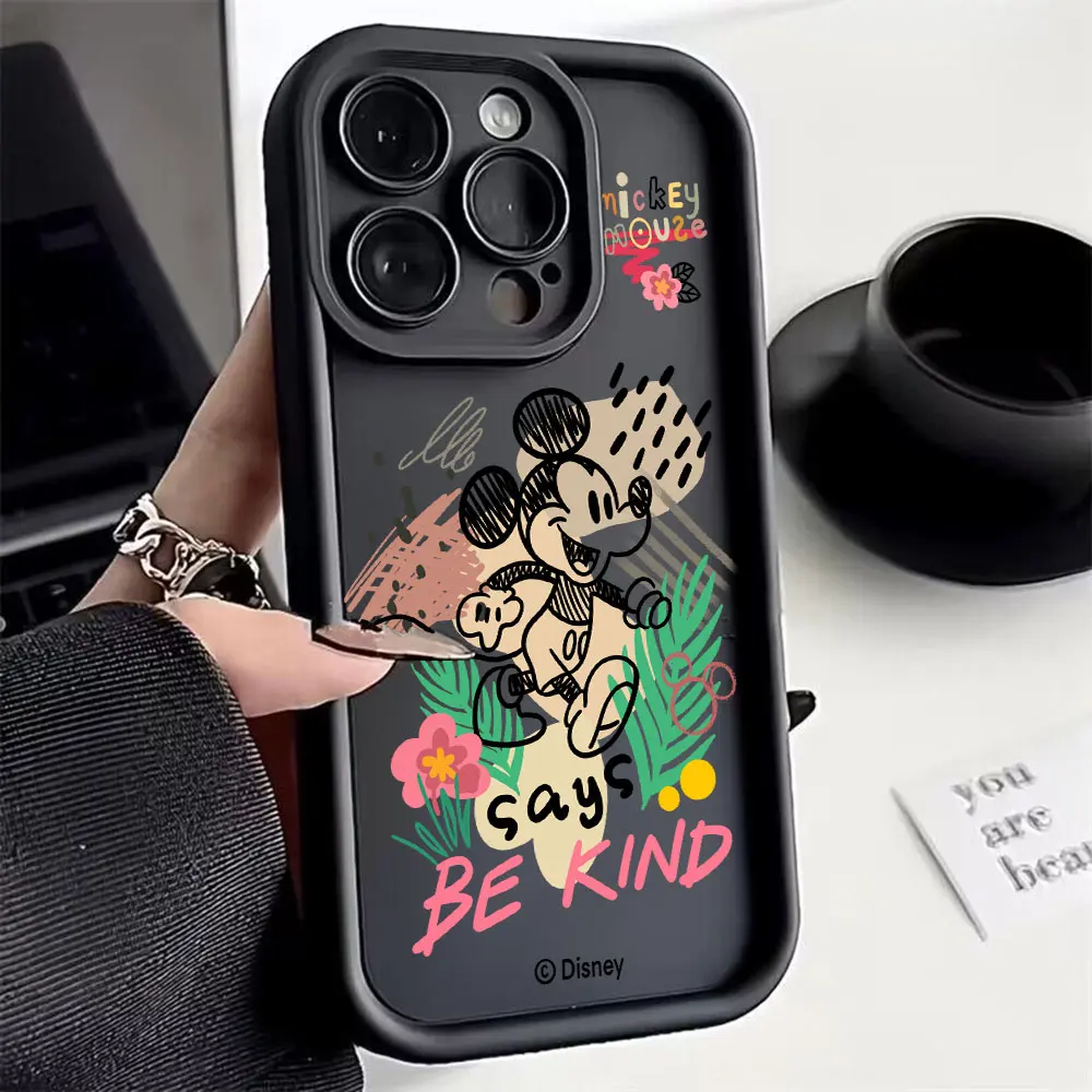Роскошный чехол для телефона с изображением Микки Xiaomi Redmi Note 9 10 10C 11 12 12C 13 13C 14C A1 A3