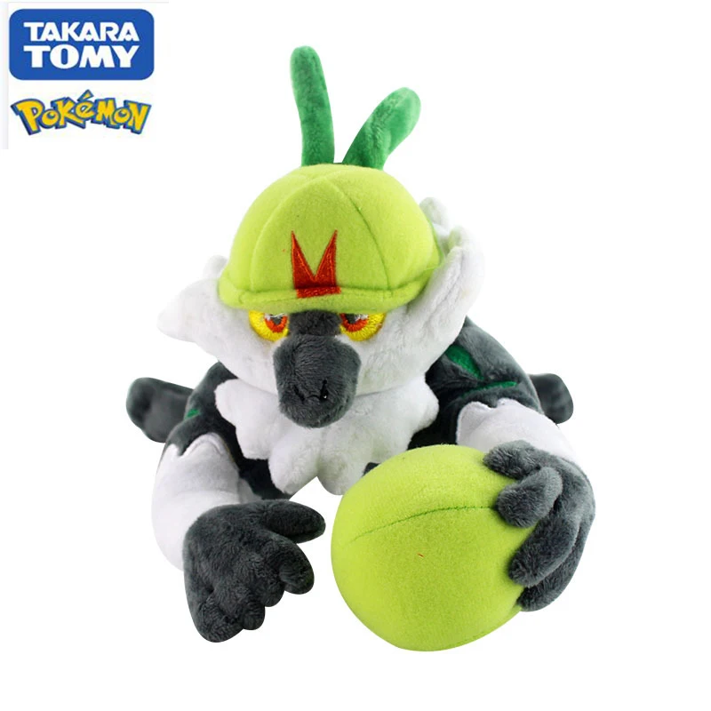 

30x20CM Pokemon Anime Peripheral Plush Doll Passimian Plush Toy Cartoon Child Birthday Christmas Gift