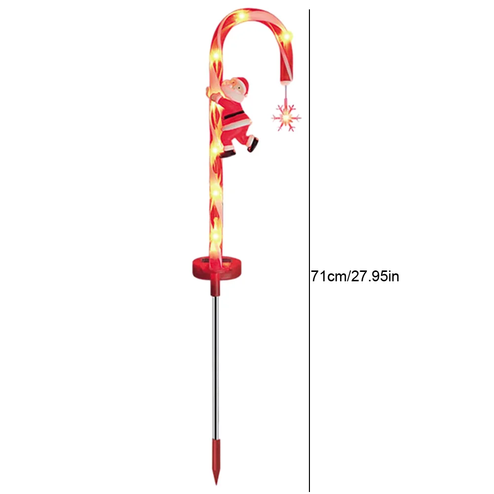 2 упаковки светильников с снежным цветком Санта IP65 Водонепроницаемый