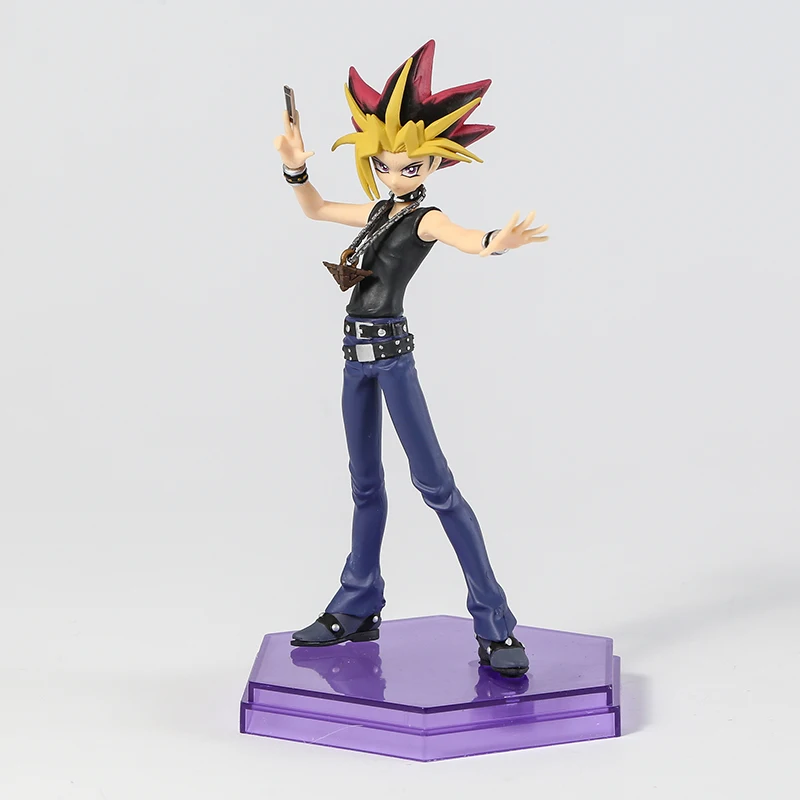 Ю-Ги-о! Фигурка из ПВХ для дуэли монстров Yami Yugi ATEM / Dark Magician Girl Mana аниме фигурка