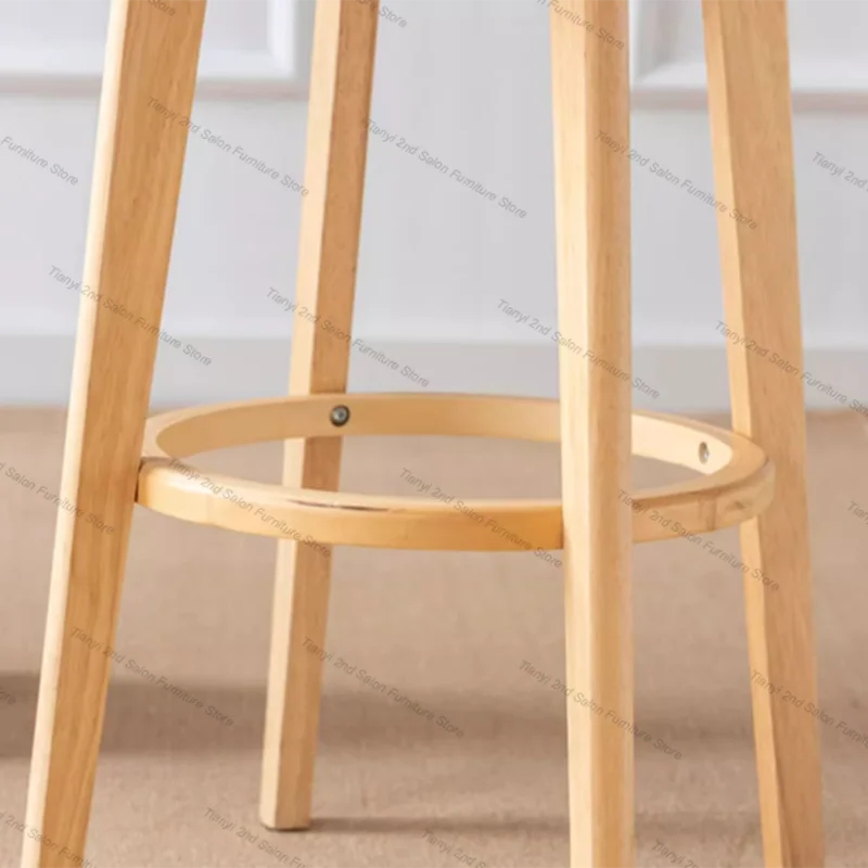 Дизайнерские барные стулья для ресторана скандинавские современные офисные в