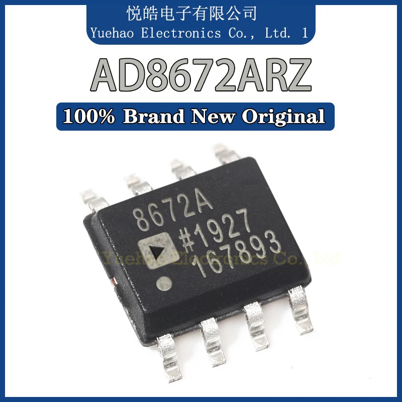 

AD8672ARZ AD8672AR AD8672A AD8672 8672ARZ New Original MCU SOP-8 IC Chip