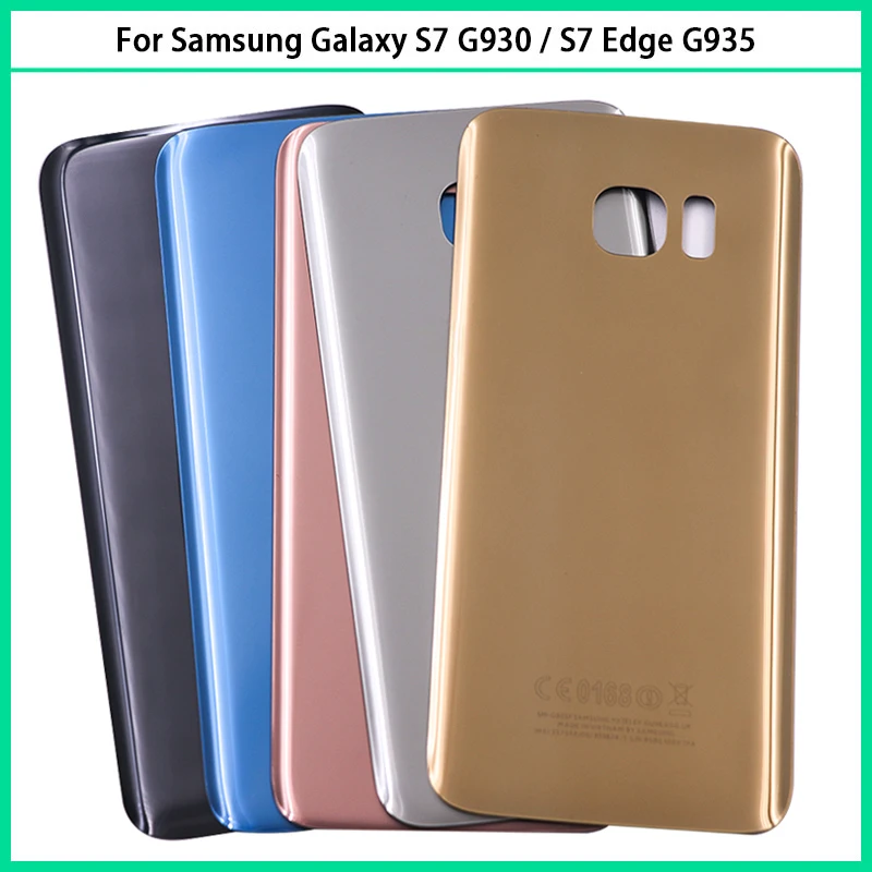 Новинка для Samsung Galaxy S7 G930 G930F Edge G935 задняя крышка батареи дверь 3D стеклянная панель