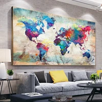 world map wall painting 5d diy diamond painting full round diamond cross stitch living room bedroom home decor painting