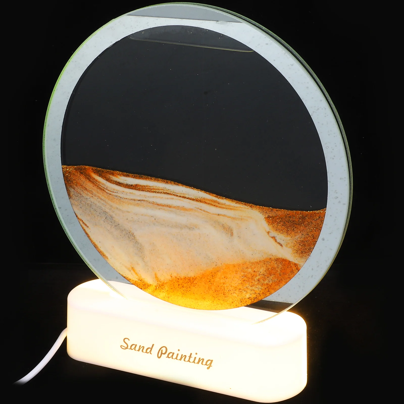 

Sand Lamp Sand Lamp 3d Moving Sand Table Lamp Home Table Decoration