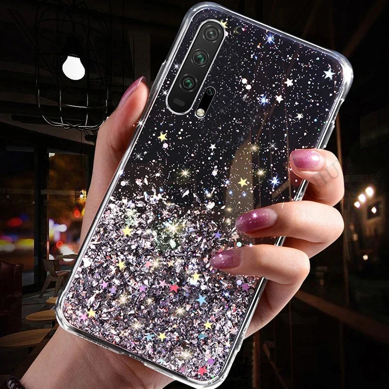 Фото Роскошный блестящий мягкий чехол для телефона Huawei P20 P30 P40 P50 Lite Pro 4G 5G P10 Plus P20Lite2019 P40Lite TPU Back Cover Case Coque №5