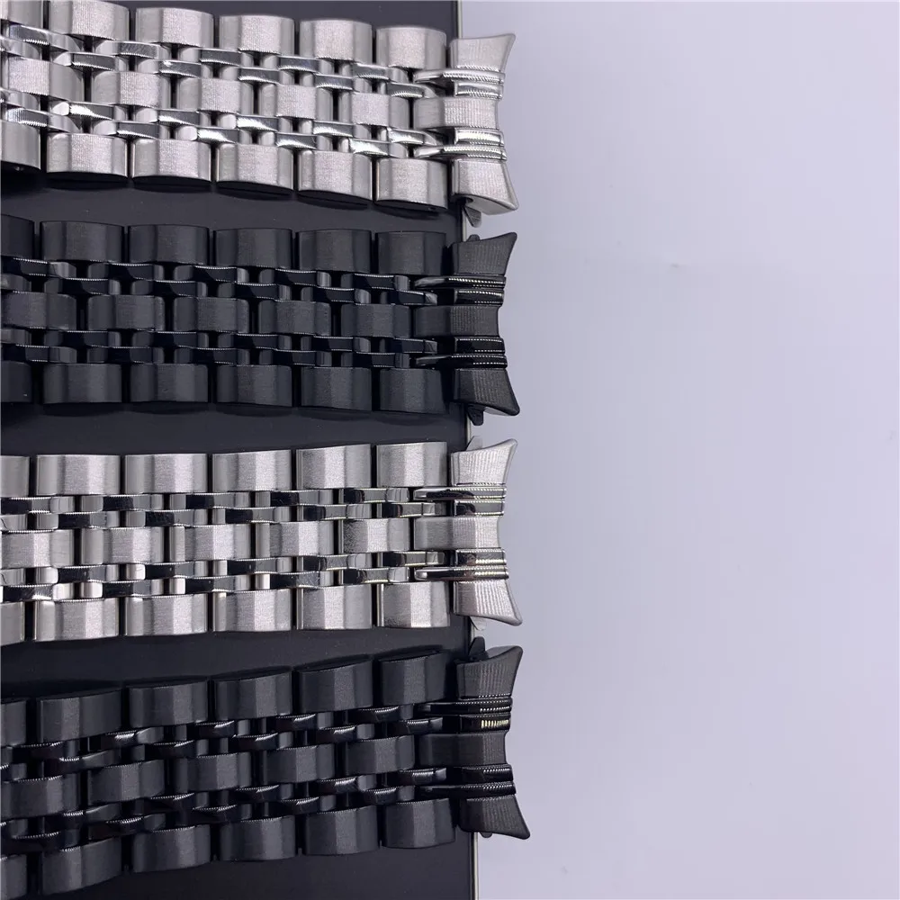 No Gaps Stainless Steel Strap for Samsung Galaxy Watch 5 Pro 40mm 44mm 4 Classic 46mm 42mm Wrist Band Curved end Metal Bracelet