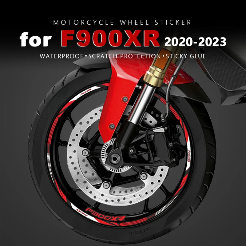 

Motorcycle Wheel Sticker Waterproof Rim Stripe for BMW F 900 XR Accessories F900XR F900 XR F 900XR 2020-2022 2023 Tire Hub Decal