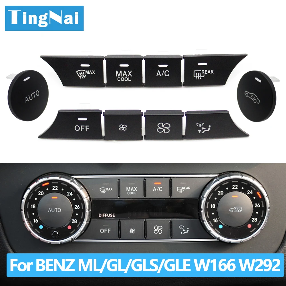 

Car Console AC Heater Climate Control Switch Button For BENZ ML GL GLE GLS W166 X166 W292 ML350 ML550 GL350 GL450 GLE400 GLS450