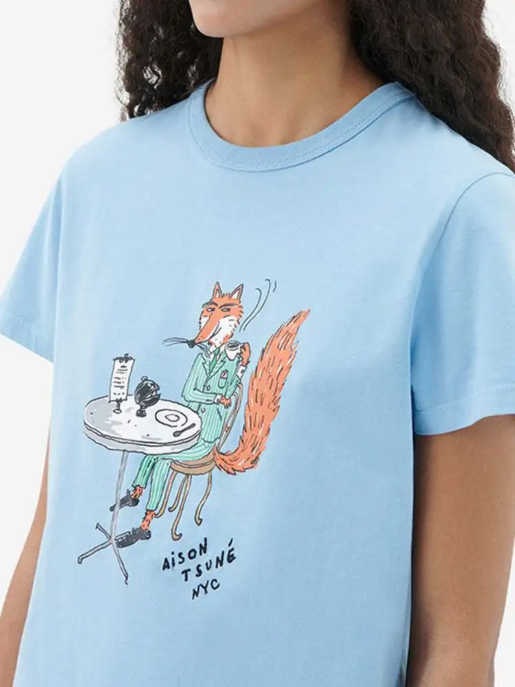 

2022 Summer New Printed Letter Embroidery Round Neck Short Sleeve Women T-Shirt