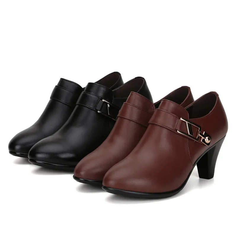 DIMANYU/2024 весенняя обувь из натуральной кожи женская офисная деловая модельная на