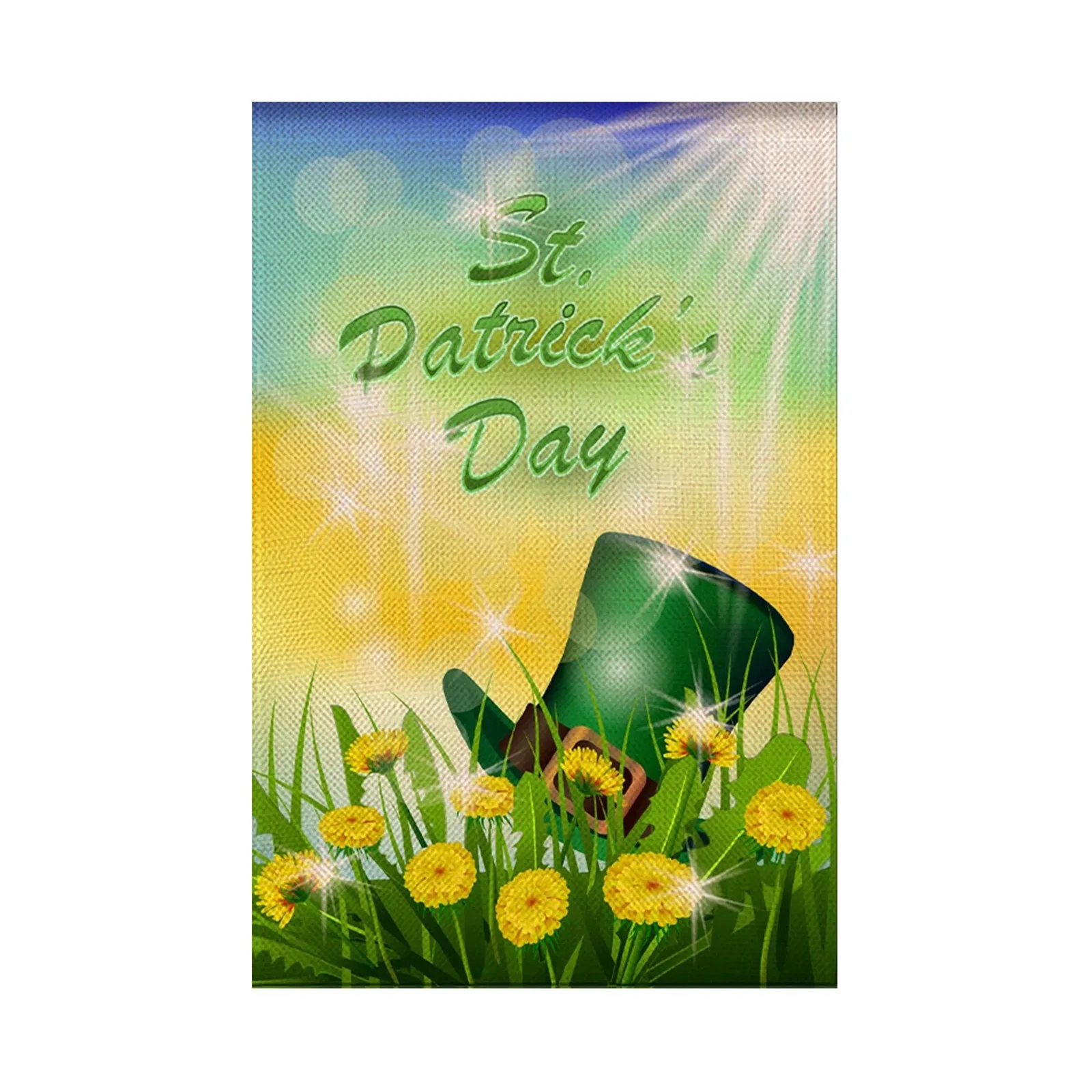 

Садовый баннер на день Ирландия, декоративный Забавный Садовый флаг, баннер, Радужный Флаг для улицы