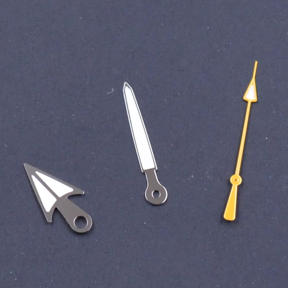 Запчасти для часов японский механизм NH35 NH36 SKX/SBBN зеленые светящиеся стрелки