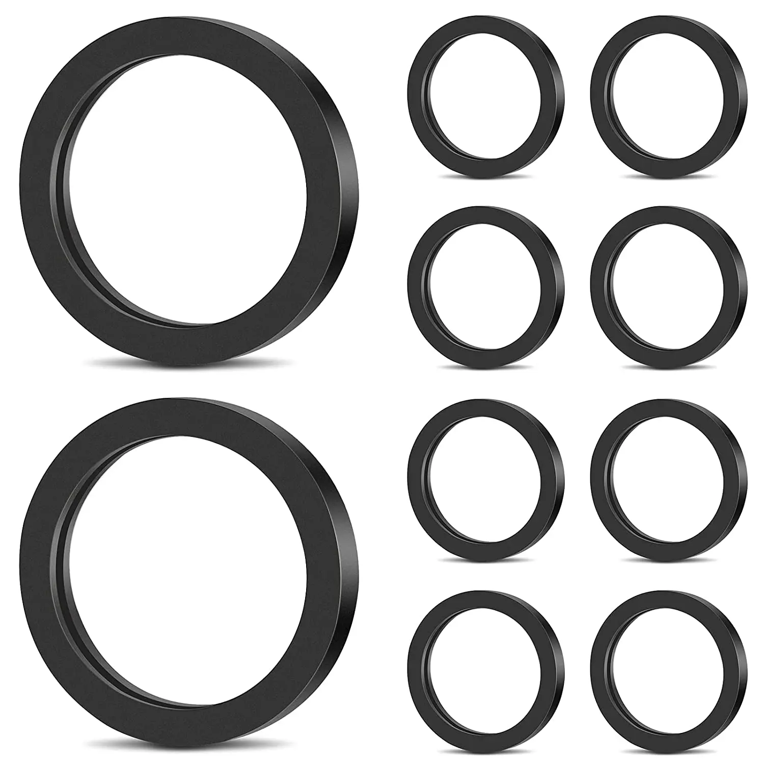 10 PCS Replacement Gas Gaskets Gas Can Spout Gaskets Fuel Washer Seals Fuel Can Spout Seals Compatible with Most Gas Can Spout