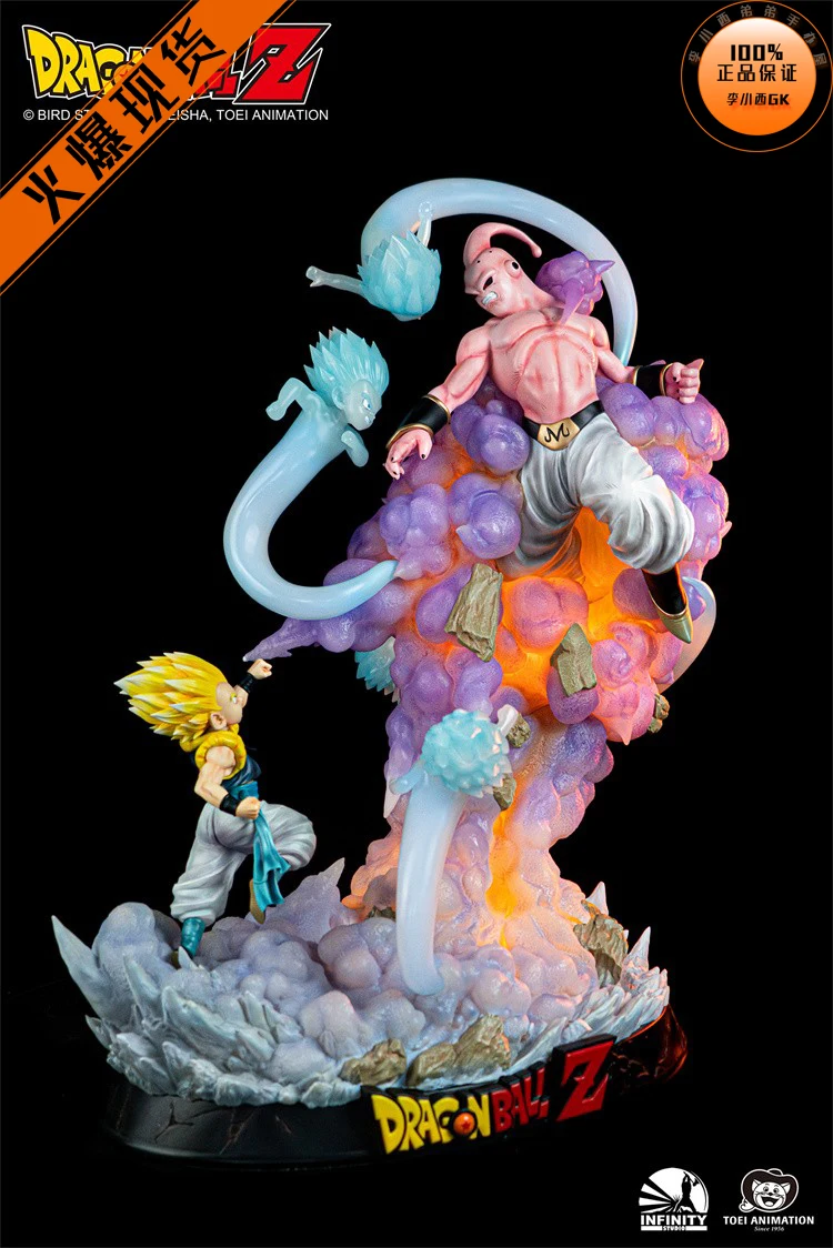 [Юдший брат Ли Сяоксия] Kaitian серия Battle Dragon Ball Z Wutianx VS Demon Buu фигурка GK