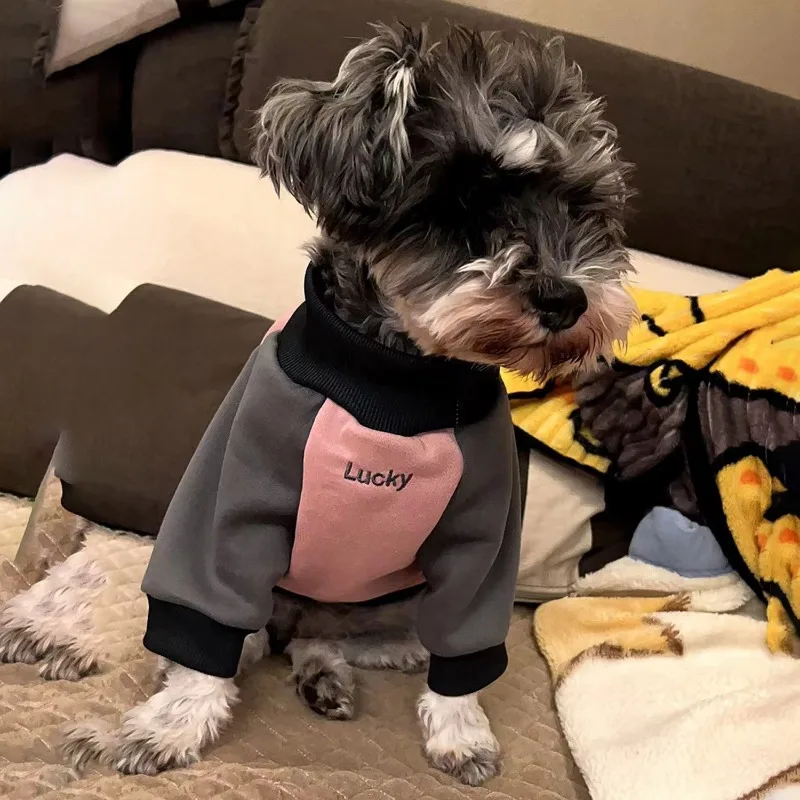 

Одежда для домашних животных, толстовка с капюшоном, простая теплая одежда для маленьких собак, модный костюм для чихуахуа, йоркширских кошек на весну и осень