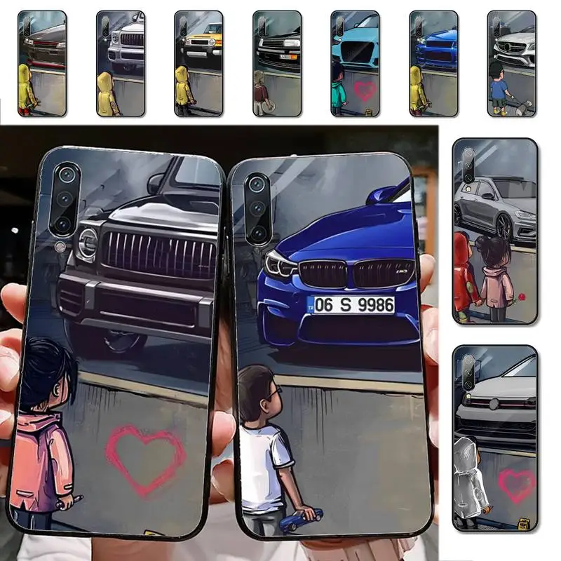 

Boy Girl See Cool Sports Car Phone Case for Xiaomi mi 8 9 10 lite pro 9SE 5 6 X max 2 3 mix2s F1