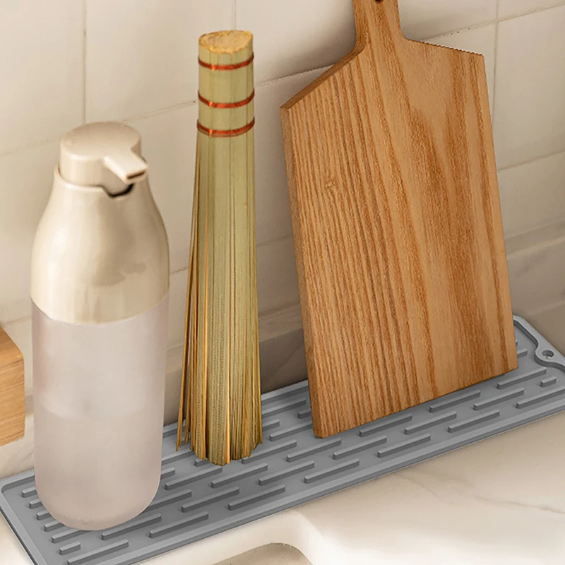 

Прокладки для защиты от капель, силиконовый коврик для крана, коврик для водяного смесителя, водостойкий коврик для слива раковины, для очистки, теплоизоляции, для кухни