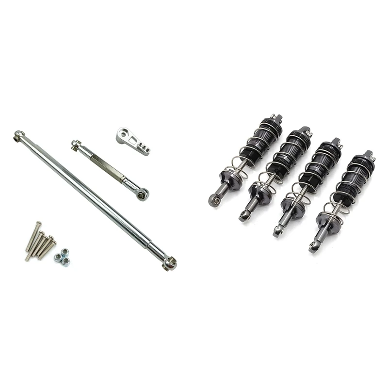 

Oil Shock Absorbers Damper With Steering Pull Rod Servo Link Rod For MN86 MN86S MN86K MN86KS MN G500 1/12 RC Car