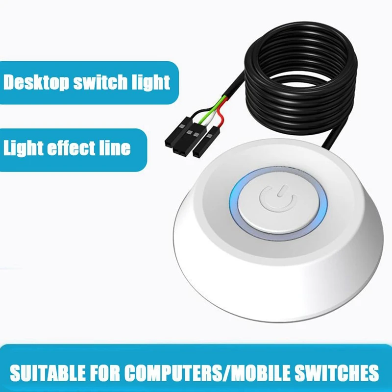 1 8 м компьютерный Настольный переключатель для материнской платы ПК внешняя