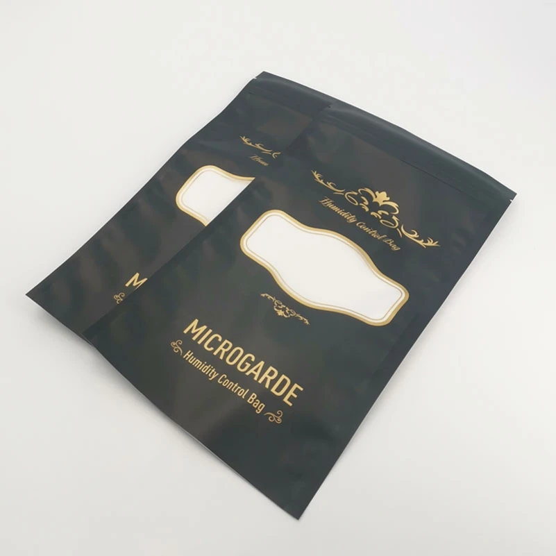 10 шт. замок на молнии с контролем влажности майларовые пластиковые травы табак