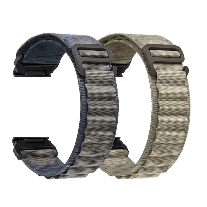 Фото Быстросъемный нейлоновый ремешок 22 мм 26 мм для Garmin Fenix 8 7X Pro Fenix 6X 6 5X 5 Plus Tactix 7 Forerunner 935 945 Enduro 1 2 Ремешок для часов №4