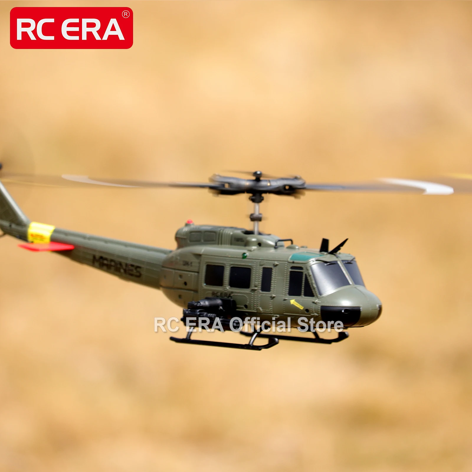 RC ERA Weathered Marine C032 UH1Huey One Click перевернутый полет TOF оптический поток гироскоп стабилизированный радиоуправляемый вертолет для взрослых (art.: 3920cfef3274e) - 3920cfef3274e