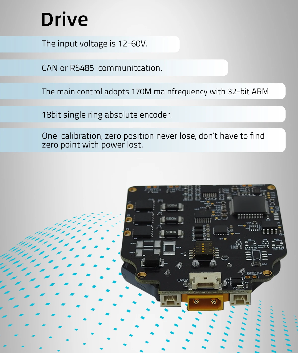 MG8016-i6v2(RMD-X8) Бесщеточный электрический экзоскелетный двигатель робота